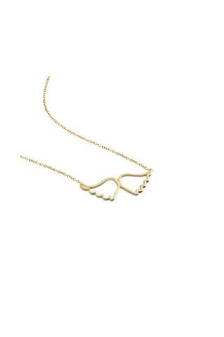 14 Ayar Altın Kanat Kolye