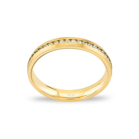 3mm Oval Bombeli Klasik El İşi Alyans