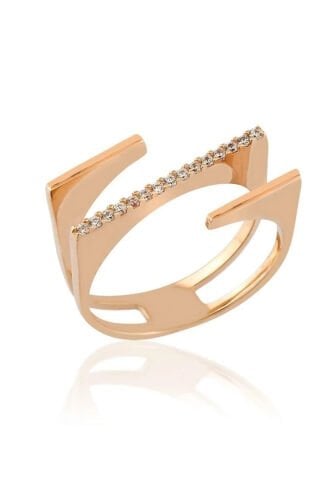 14 Ayar Altın Fantazi Taşlı Yüzük