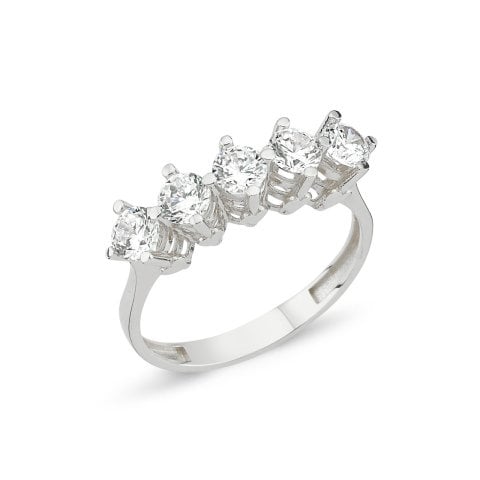 Neşeli Kalpler Modeli Beştaş Altın Yüzük