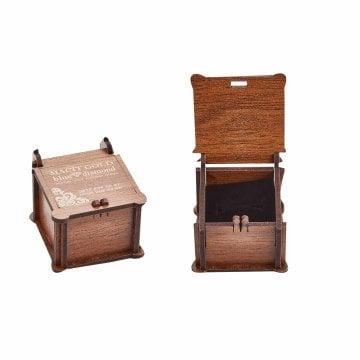 Sıralı Boncuk Modeli Tektaş Altın Yüzük