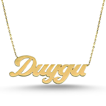 Tek İsimli Altın Kolye