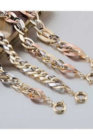 14 Ayar Altın Hallow Bileklik