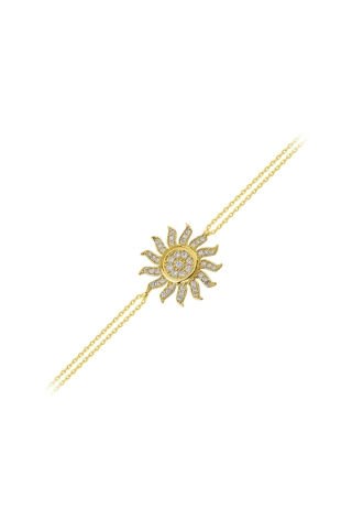 14 Ayar Altın Güneş Bileklik